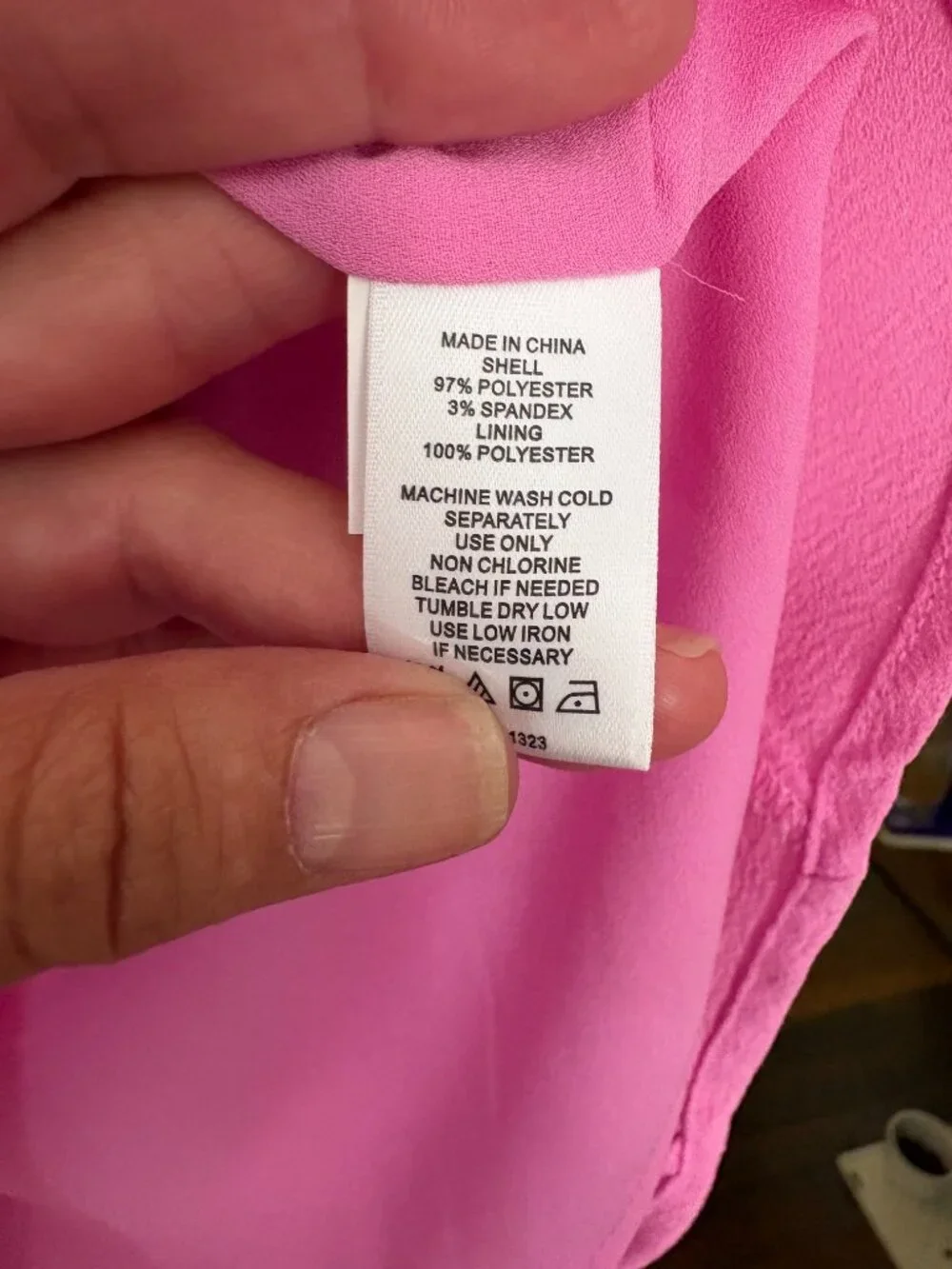 CeCe | Dresses | Nwt Cece Ruffle Neck Godet Shift Dress In Bright Peony ...